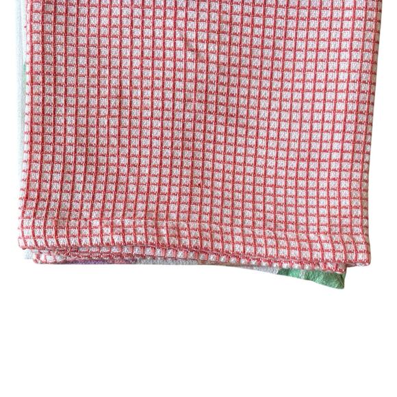 Macaroon Kitchen Towels 18x28 Pop of Color Set of 3 by Mireille Designs NEW - Picture 9 of 15